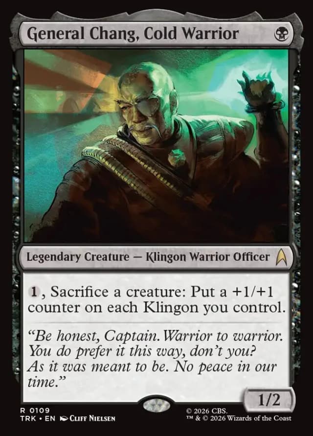 General Chang, Cold Warrior image