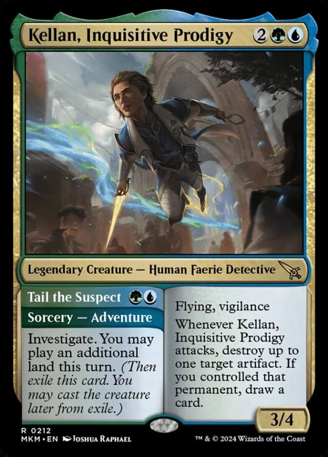 Kellan, Inquisitive Prodigy // Tail the Suspect image