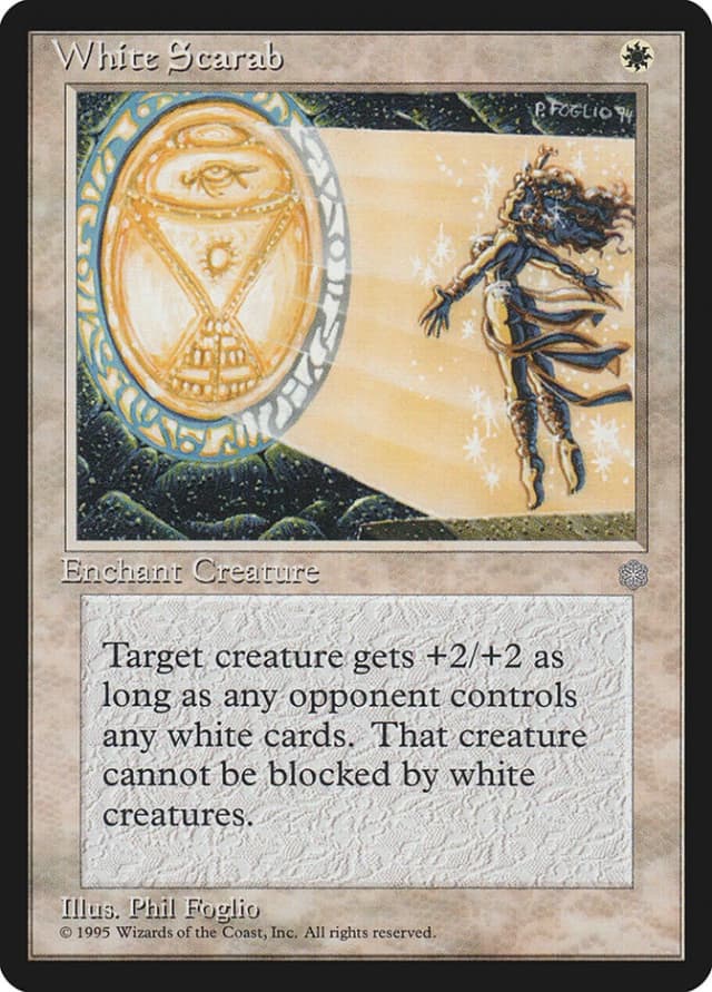White Scarab image