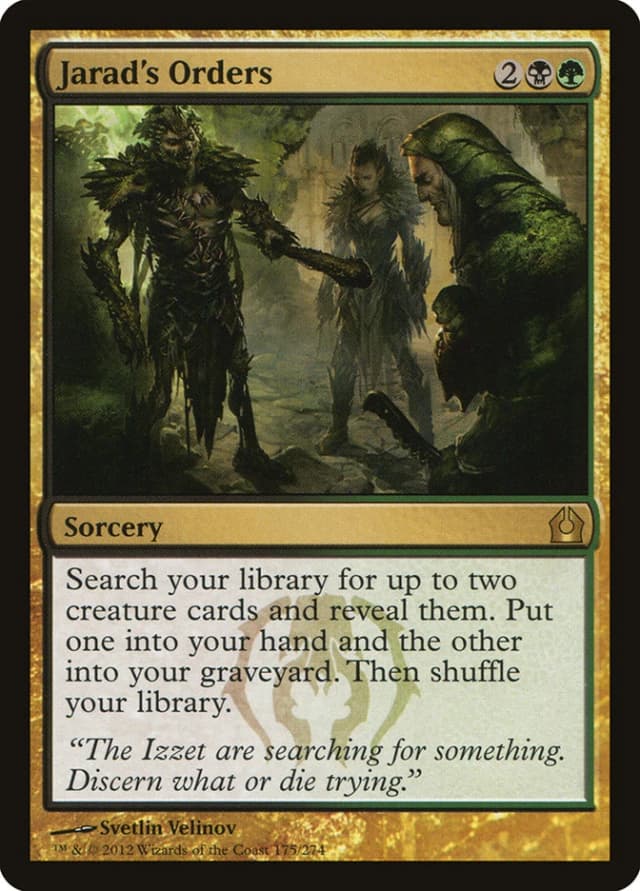 Jarad's Orders image