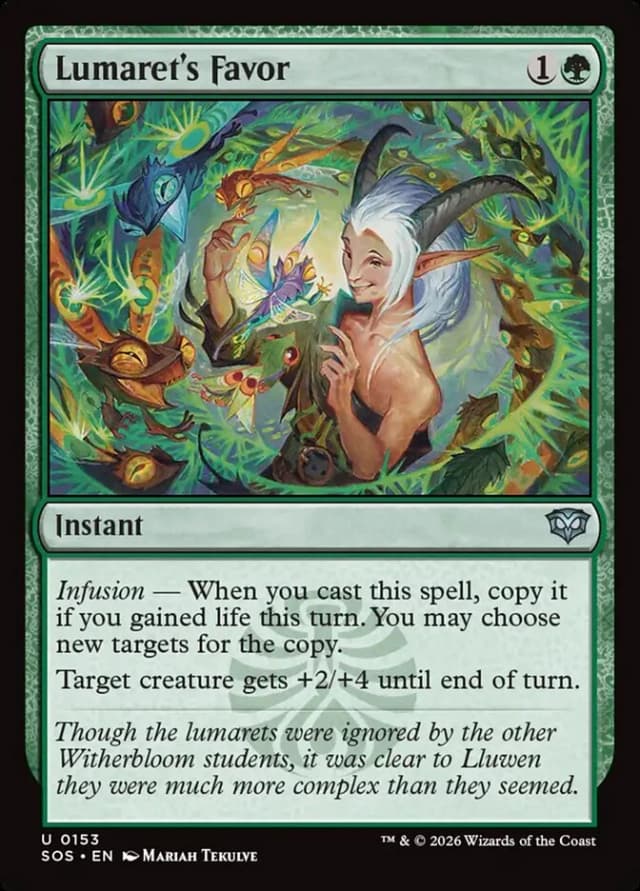 Lumaret's Favor image