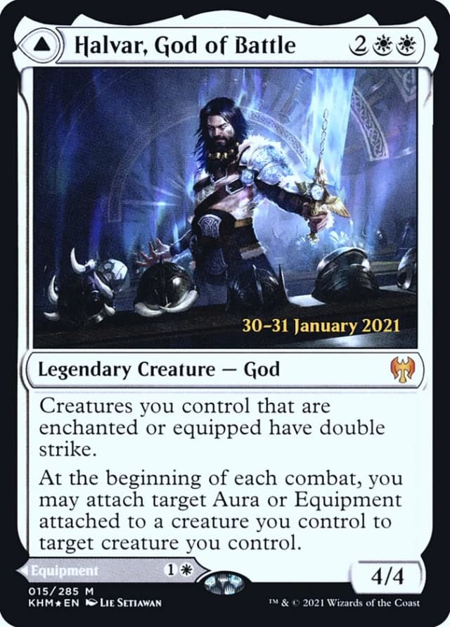 Halvar, God of Battle // Sword of the Realms image