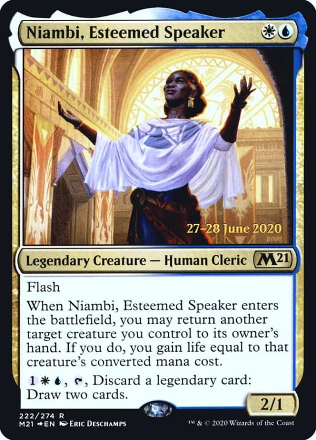 Niambi, Esteemed Speaker image