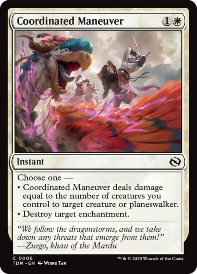 Coordinated Maneuver image