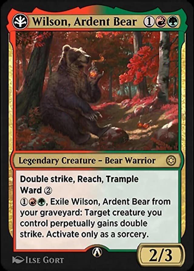 Wilson, Ardent Bear image