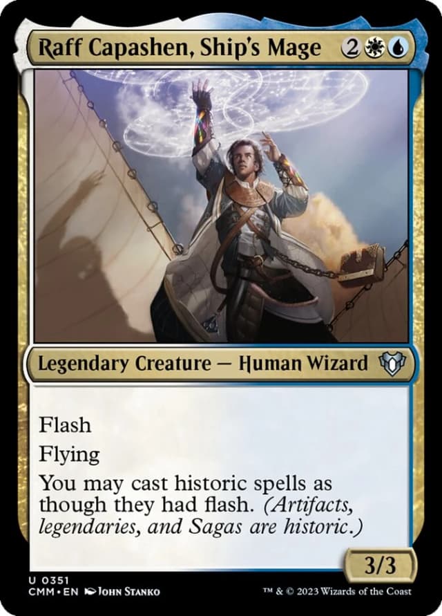 Raff Capashen, Ship's Mage image