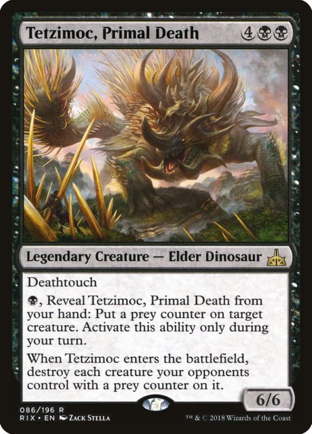 Tetzimoc, Primal Death image