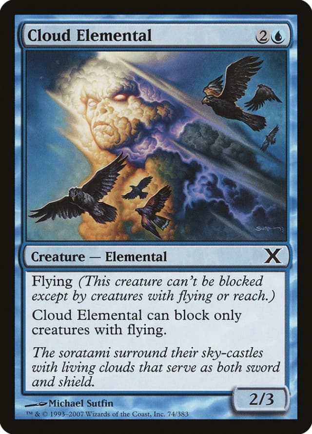 Cloud Elemental image