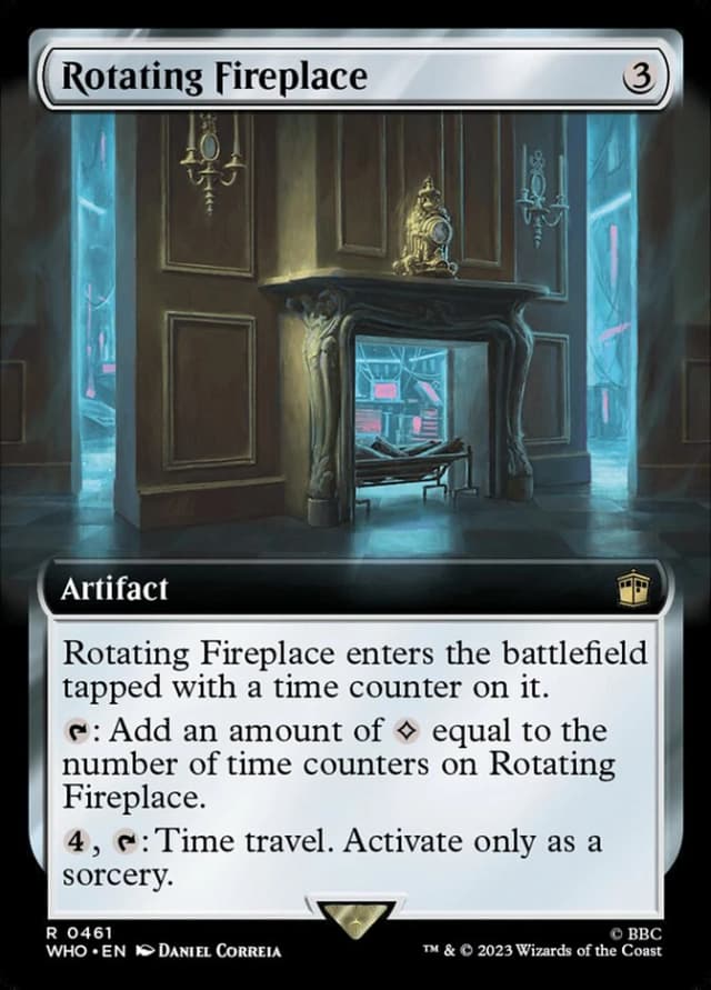 Rotating Fireplace image