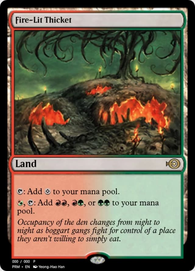 Fire-Lit Thicket image