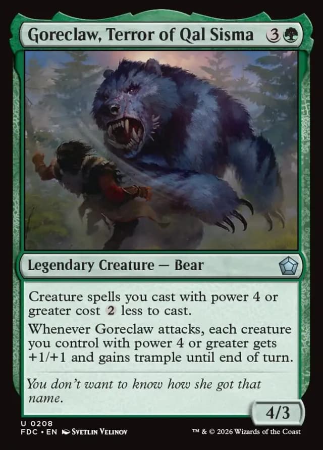Goreclaw, Terror of Qal Sisma image