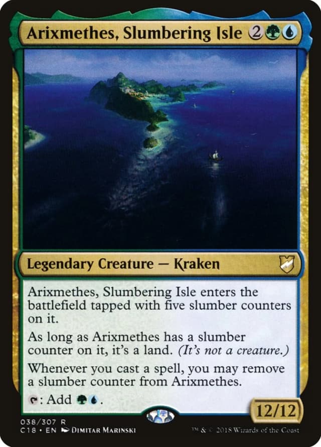 Arixmethes, Slumbering Isle image