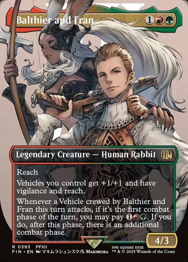 Balthier and Fran image