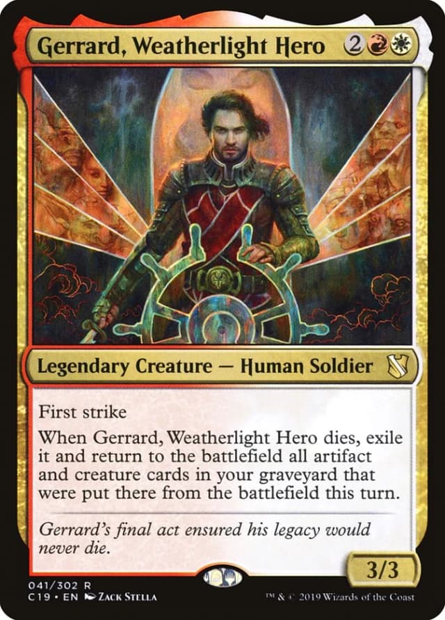 Gerrard, Weatherlight Hero image