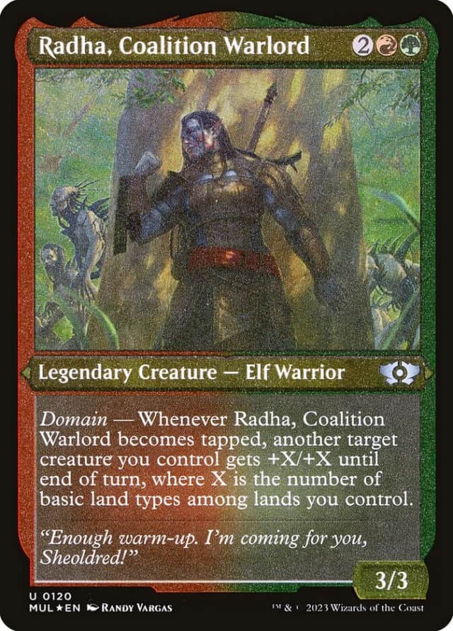 Radha, Coalition Warlord image