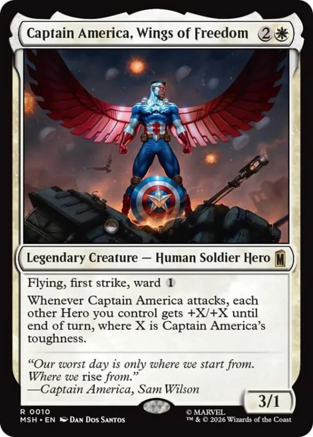 Captain America, Wings of Freedom image