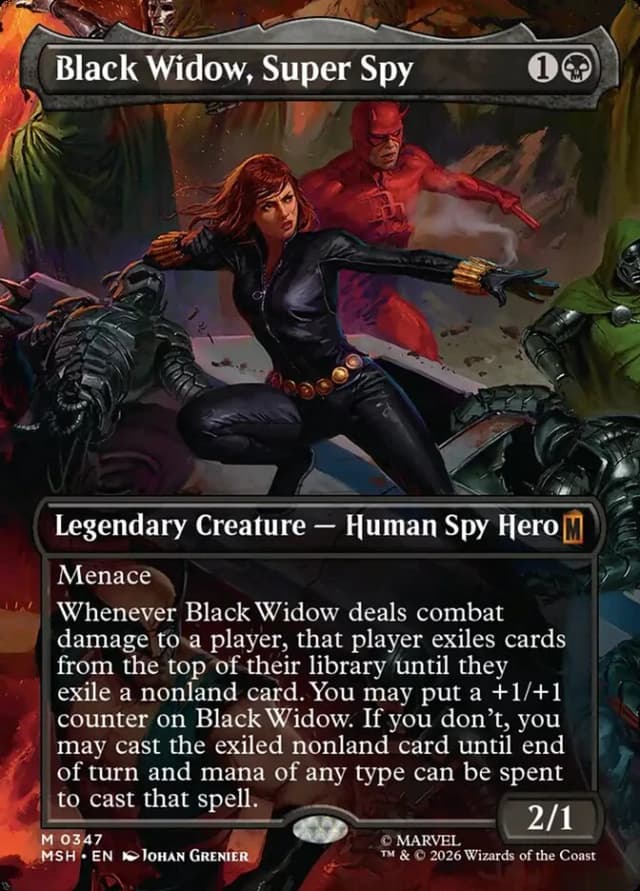 Black Widow, Super Spy image
