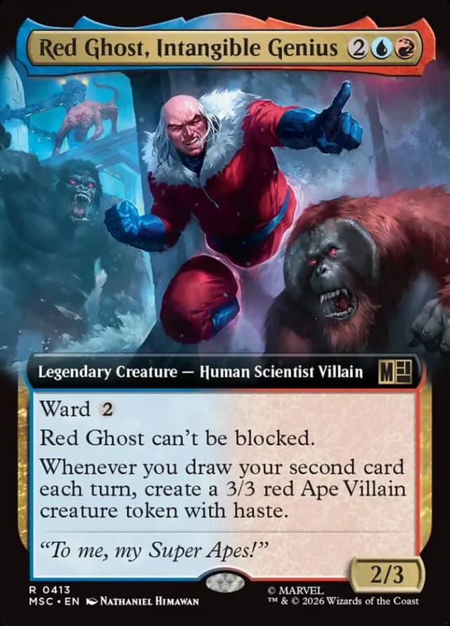 Red Ghost, Intangible Genius image
