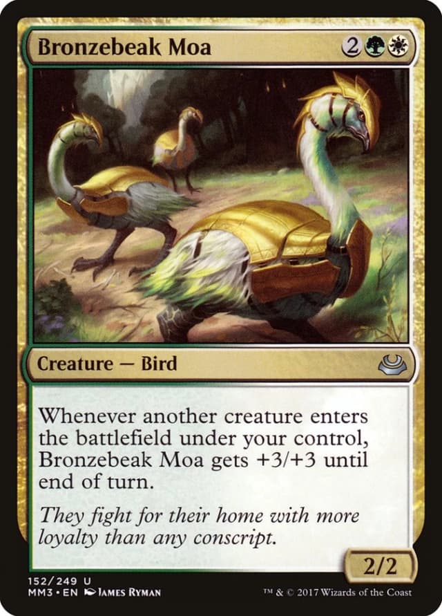 Bronzebeak Moa image