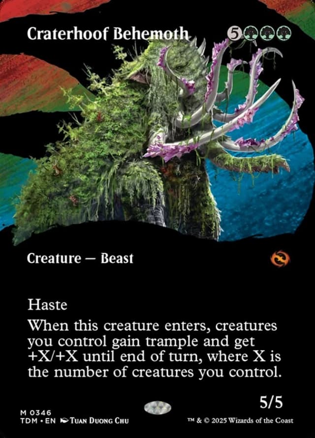 Craterhoof Behemoth image