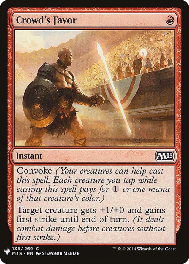 Crowd's Favor image