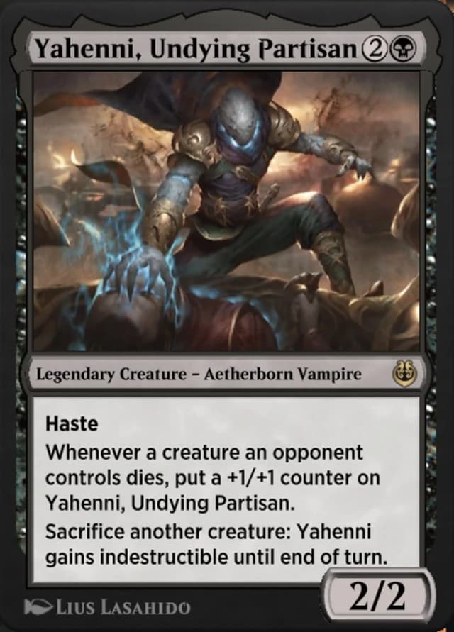 Yahenni, Undying Partisan image