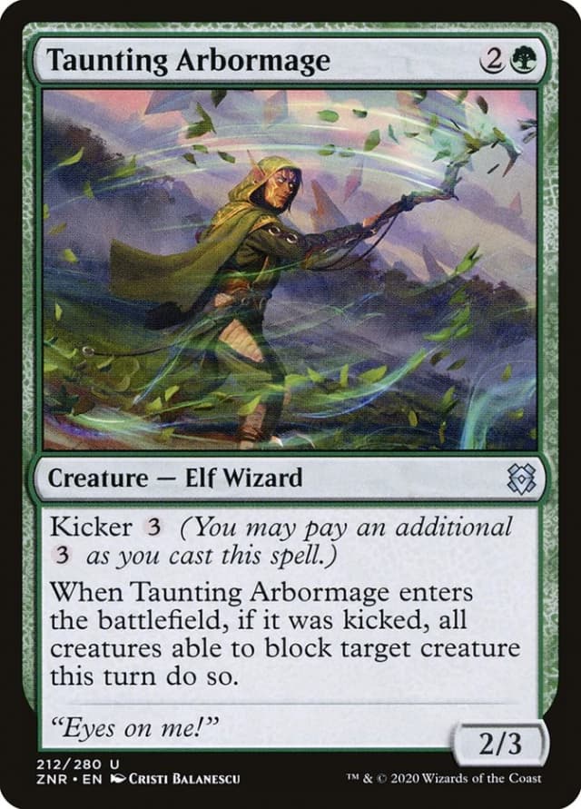 Taunting Arbormage image