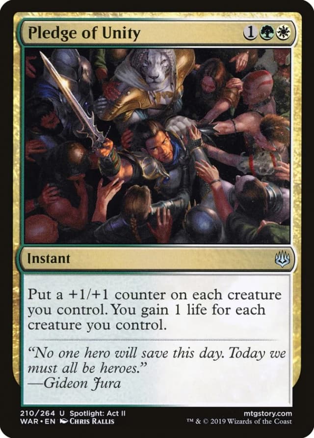 Pledge of Unity image