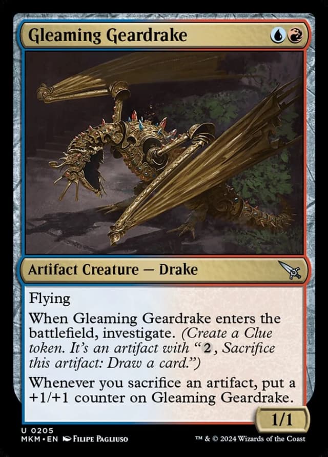 Gleaming Geardrake image