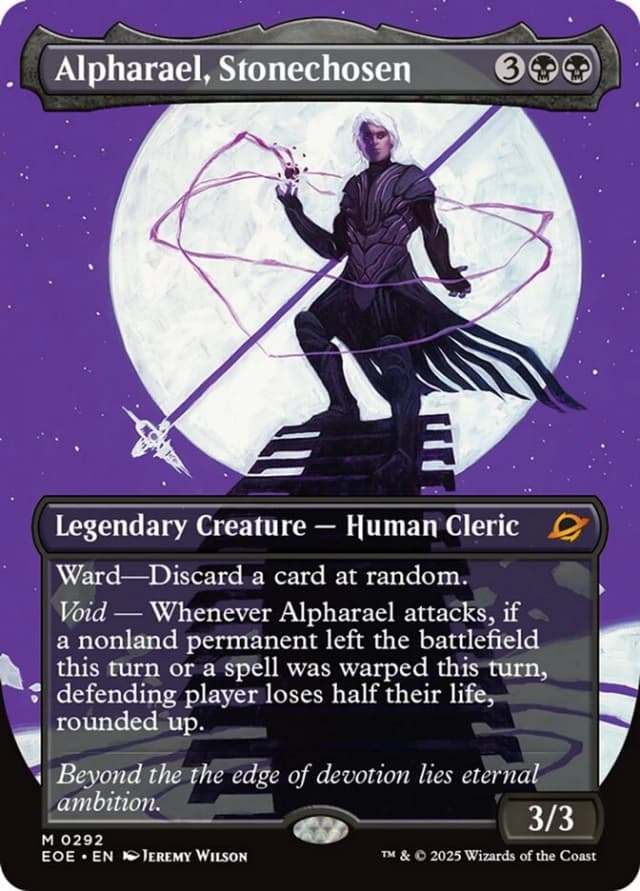 Alpharael, Stonechosen image