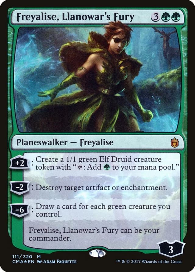 Freyalise, Llanowar's Fury image