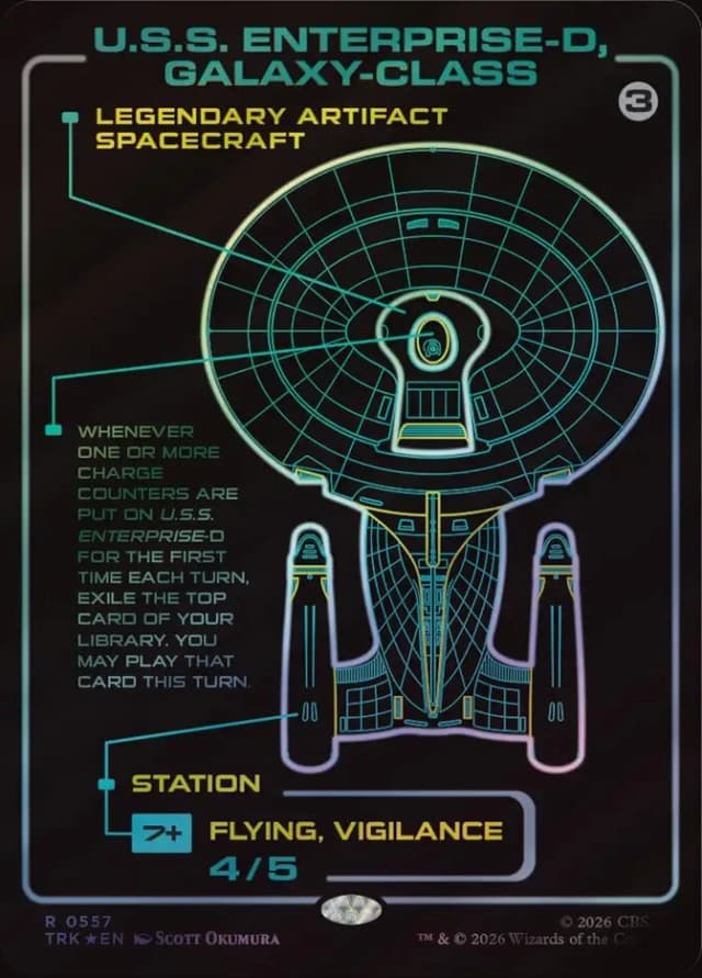 U.S.S. Enterprise-D, Galaxy-Class image