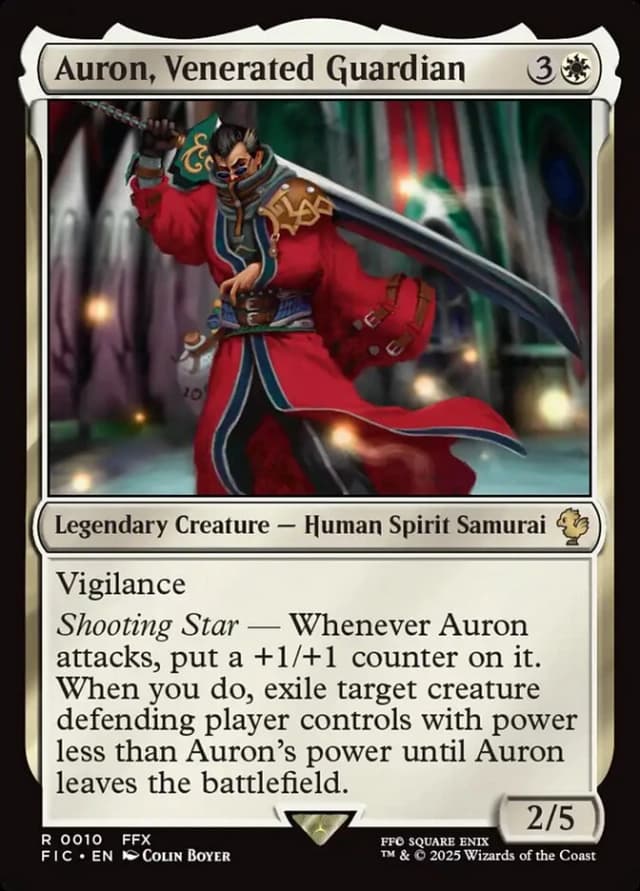 Auron, Venerated Guardian image