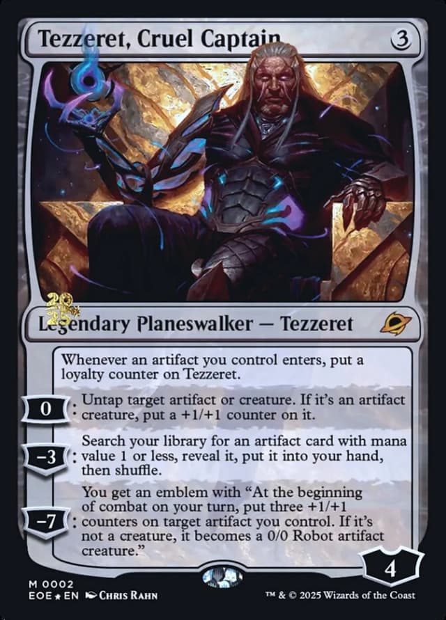 Tezzeret, Cruel Captain image