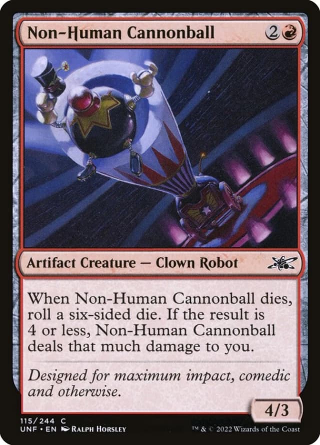 Non-Human Cannonball image