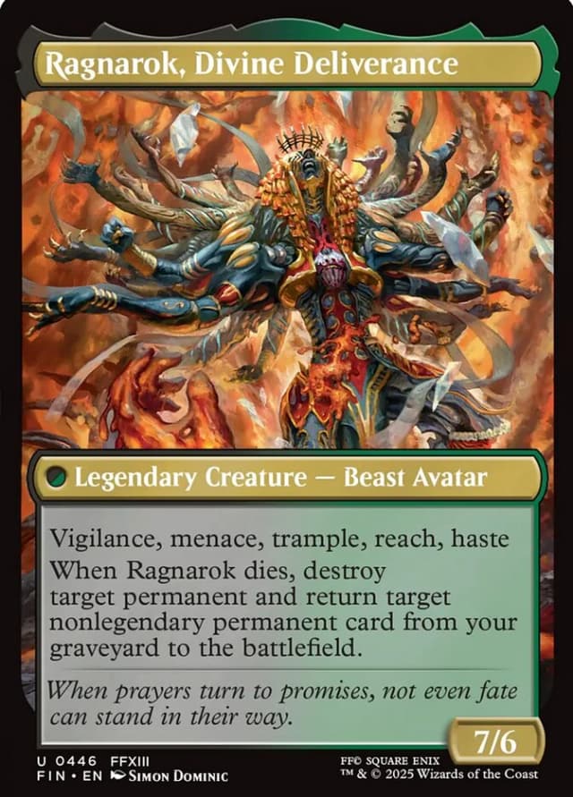 Ragnarok, Divine Deliverance // Vanille, Cheerful l'Cie image