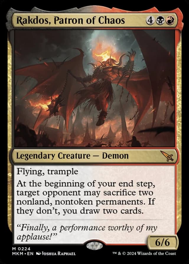 Rakdos, Patron of Chaos image