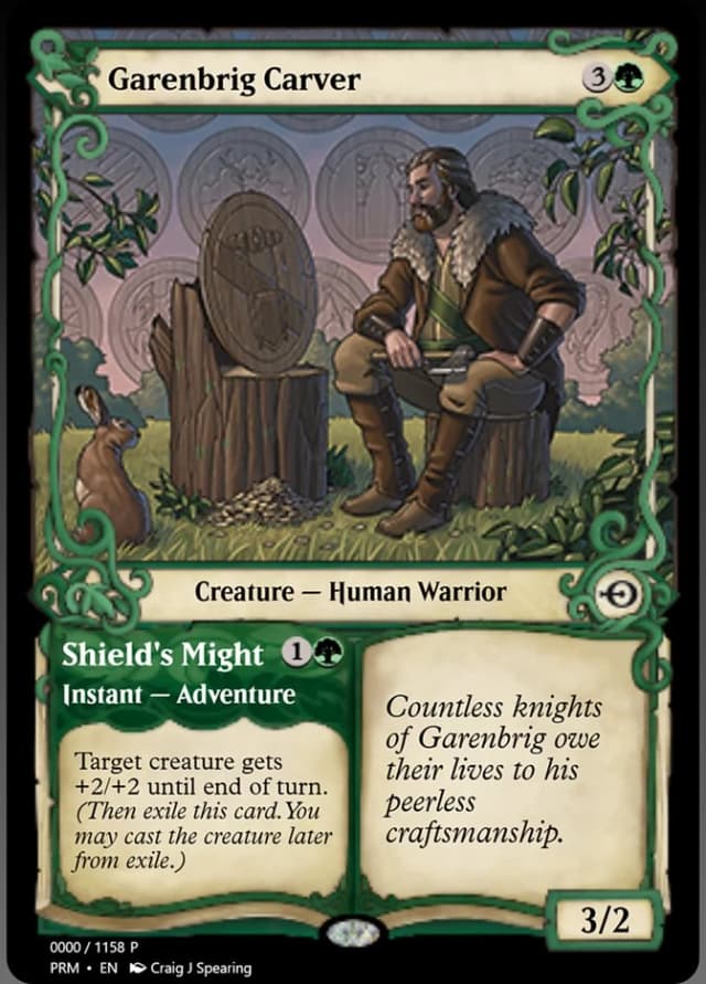 Garenbrig Carver // Shield's Might image