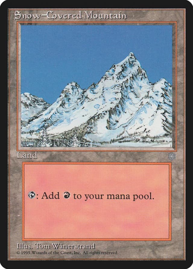 Snow-Covered Mountain image