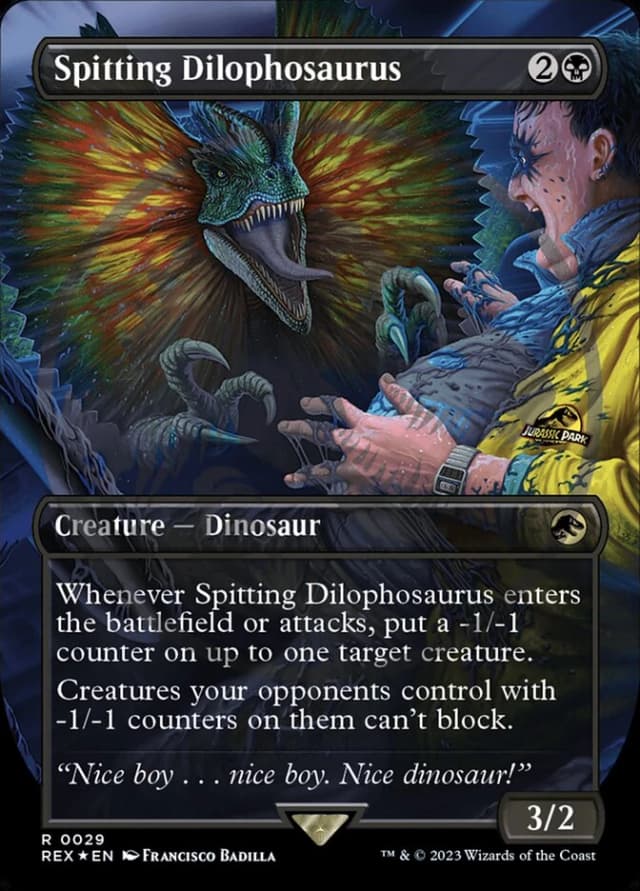 Spitting Dilophosaurus image
