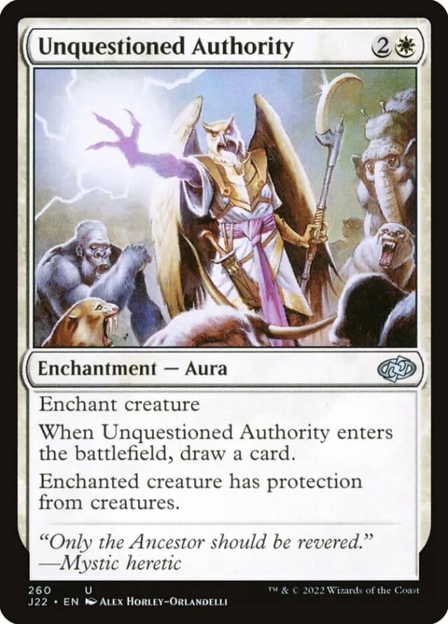 Unquestioned Authority image