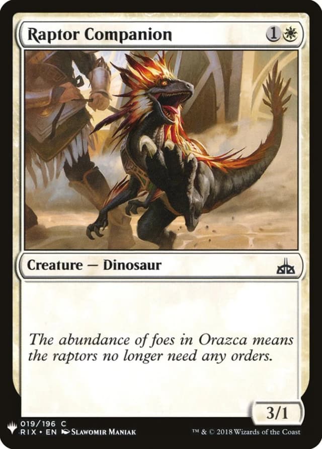 Raptor Companion image