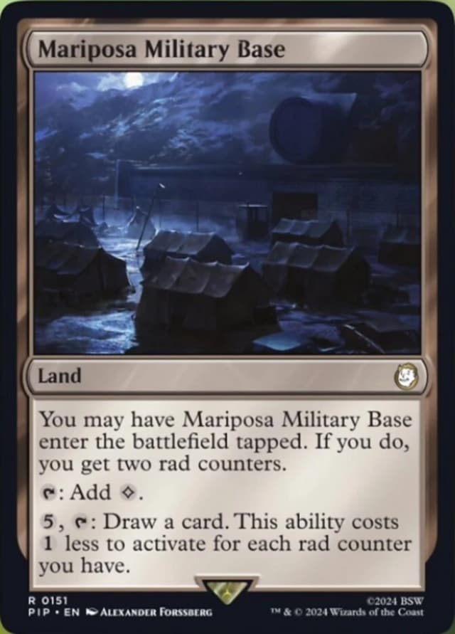 Mariposa Military Base image