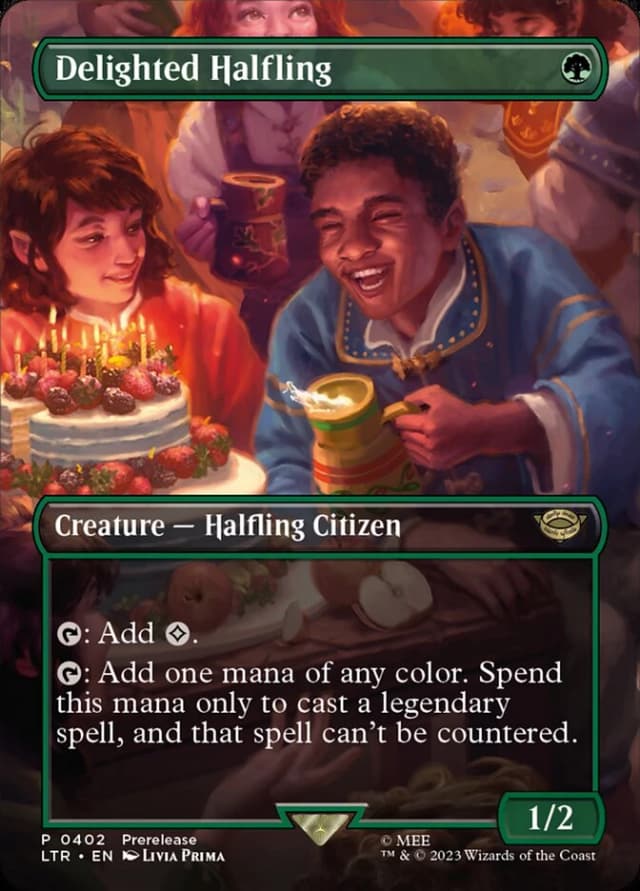 Delighted Halfling image