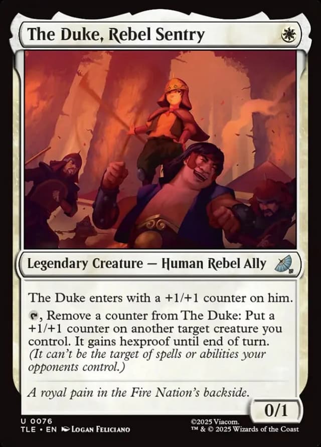 The Duke, Rebel Sentry image