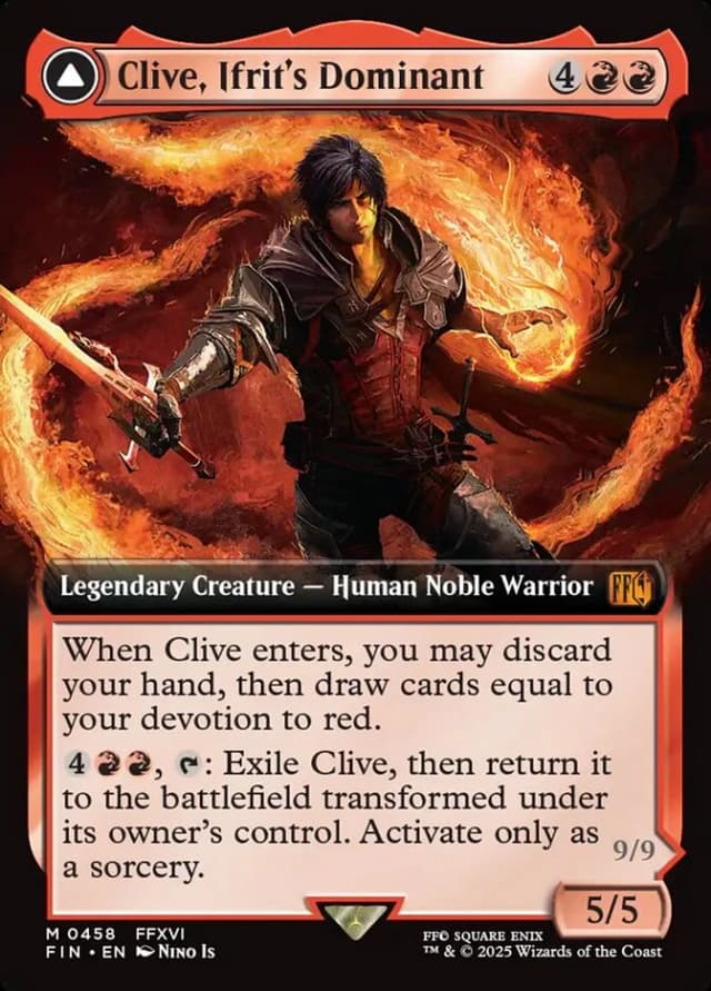 Clive, Ifrit's Dominant // Ifrit, Warden of Inferno image