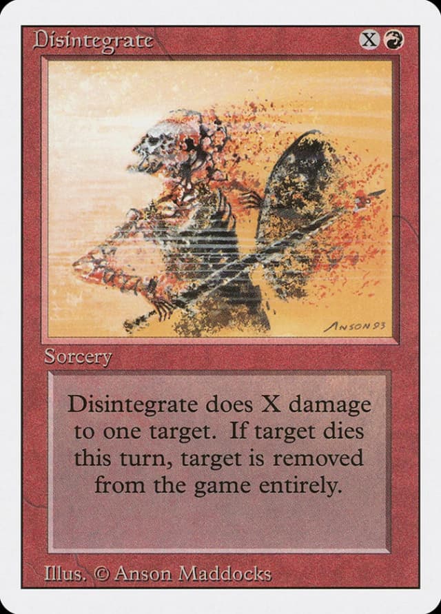 Disintegrate image