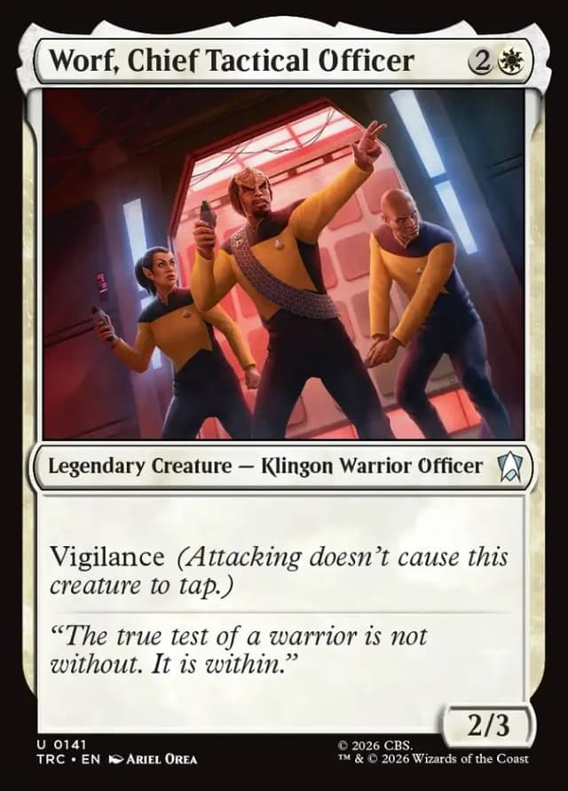 Worf, Chief Tactical Officer image