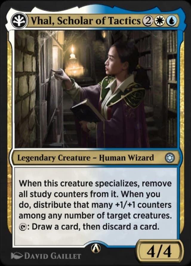 Vhal, Scholar of Tactics image