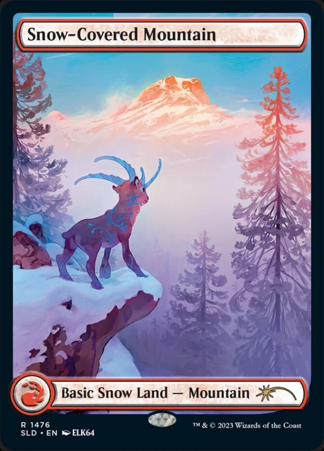 Snow-Covered Mountain image